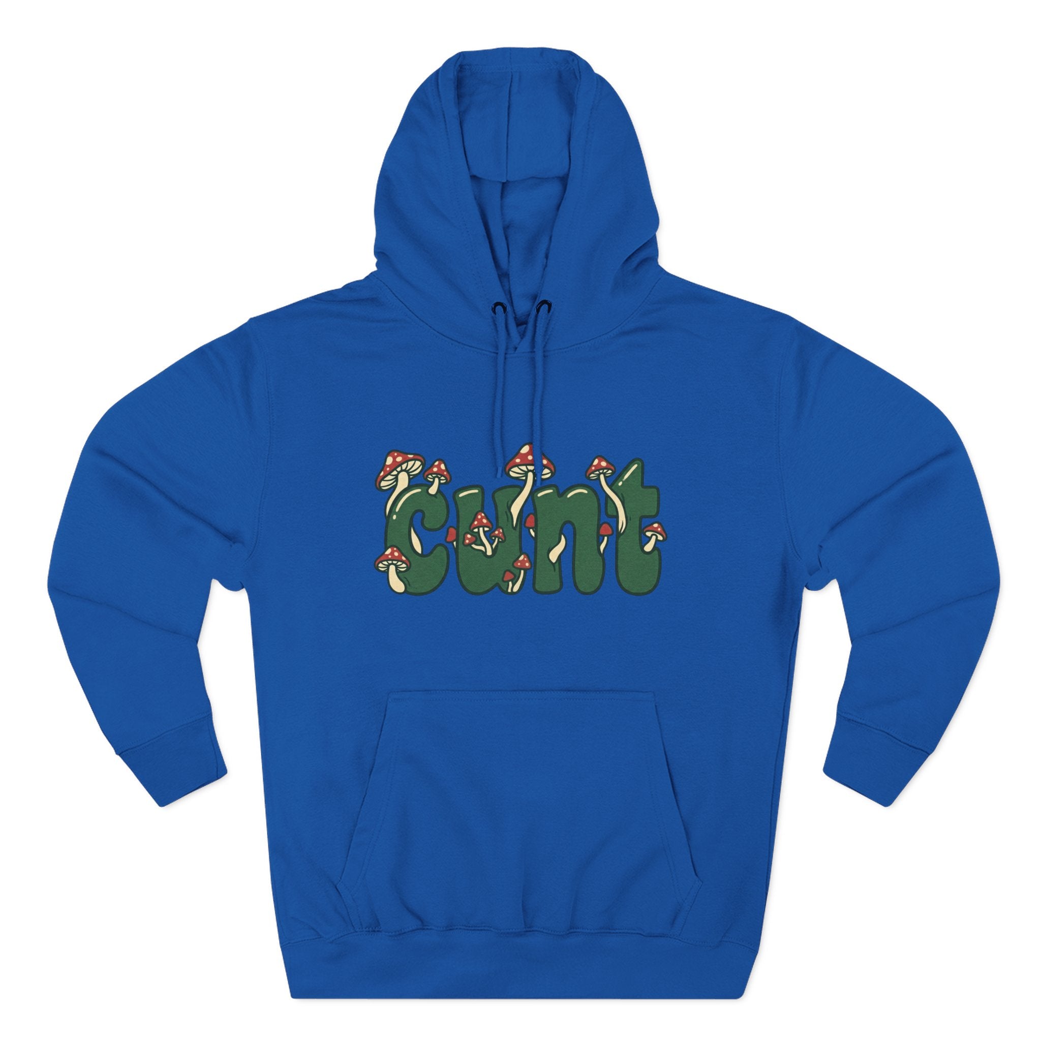 Whimsical Cunt & Mushroom Hoodie