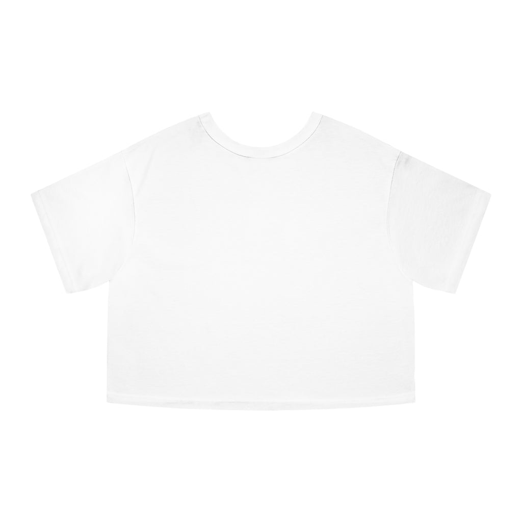 Whimsical Cunt & Mushroom Graphic Crop Tee
