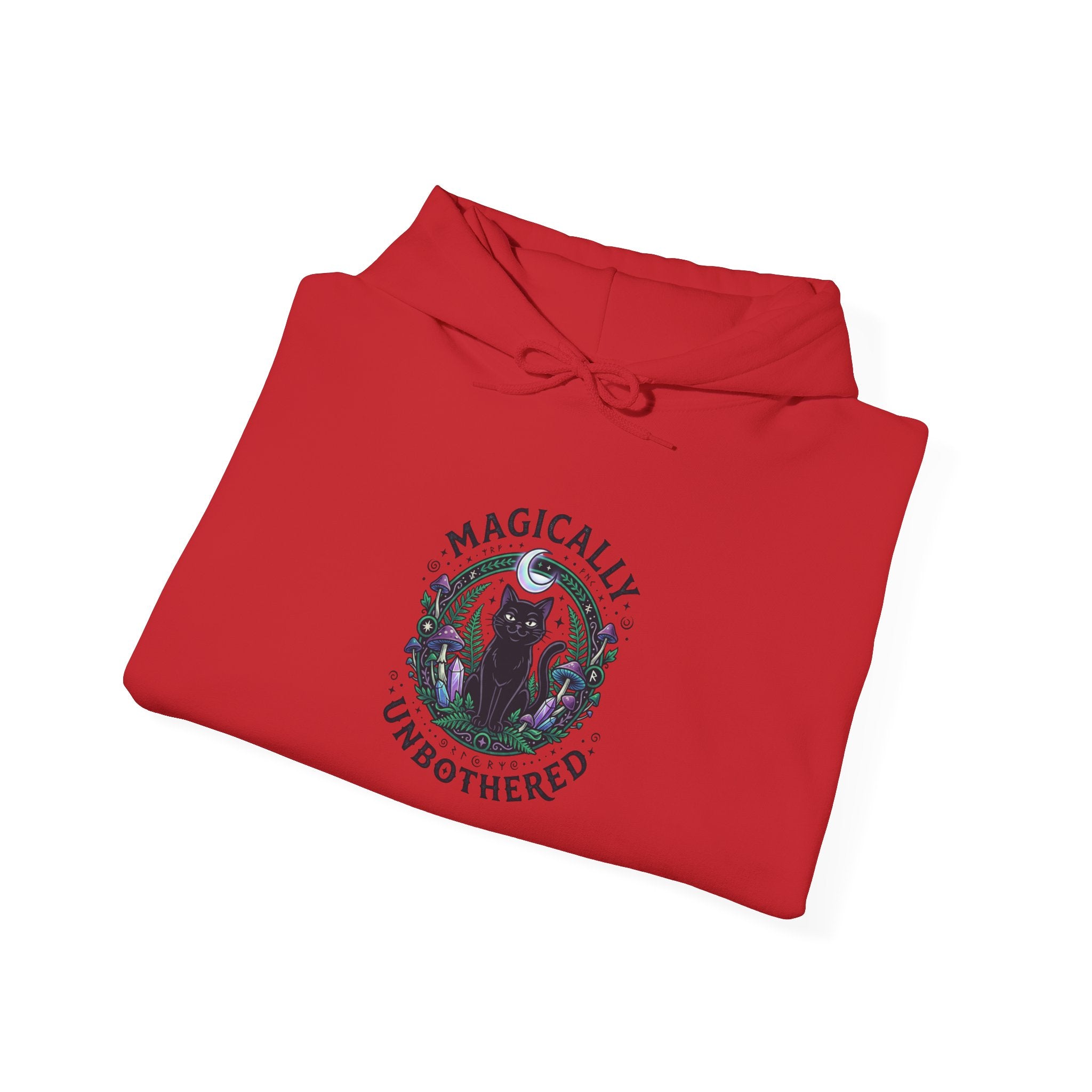 Magically Unbothered Hoodie | witchy, goblincore, chaos energy