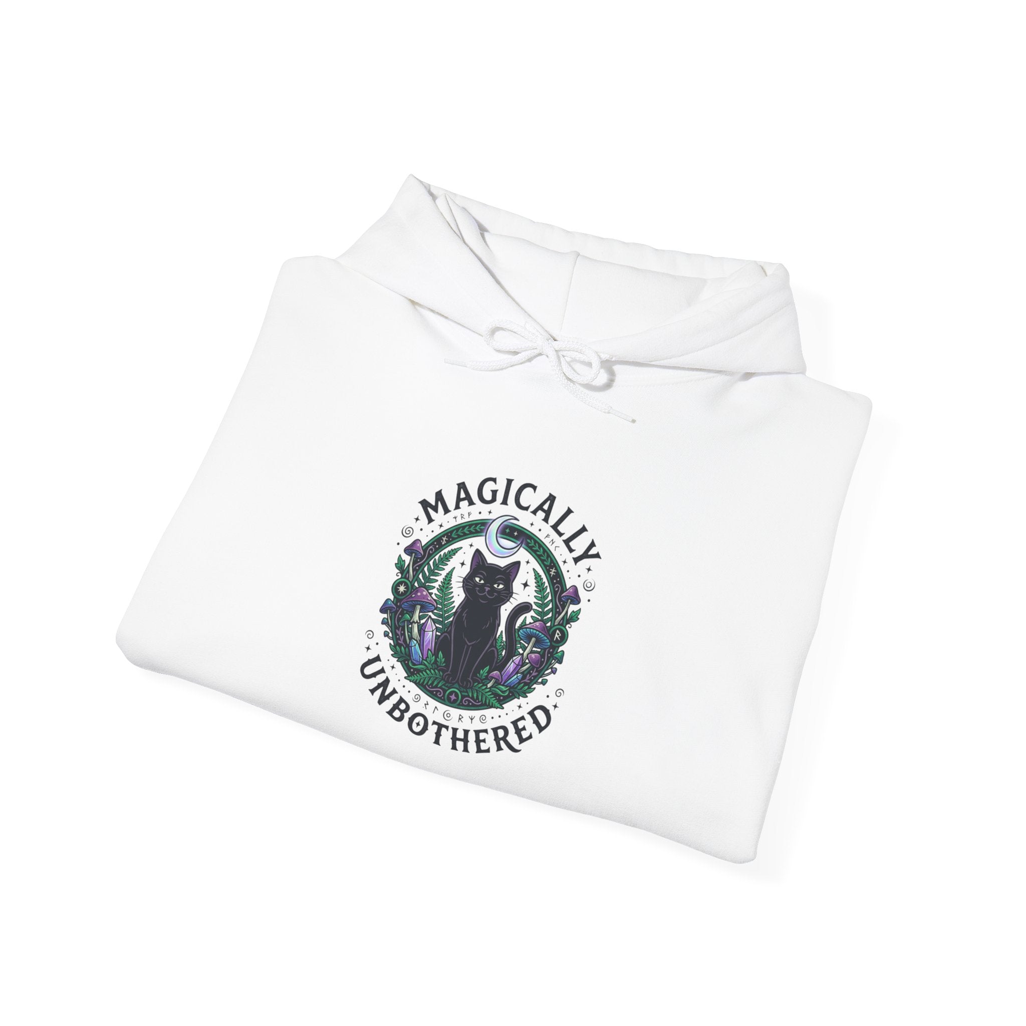 Magically Unbothered Hoodie | witchy, goblincore, chaos energy