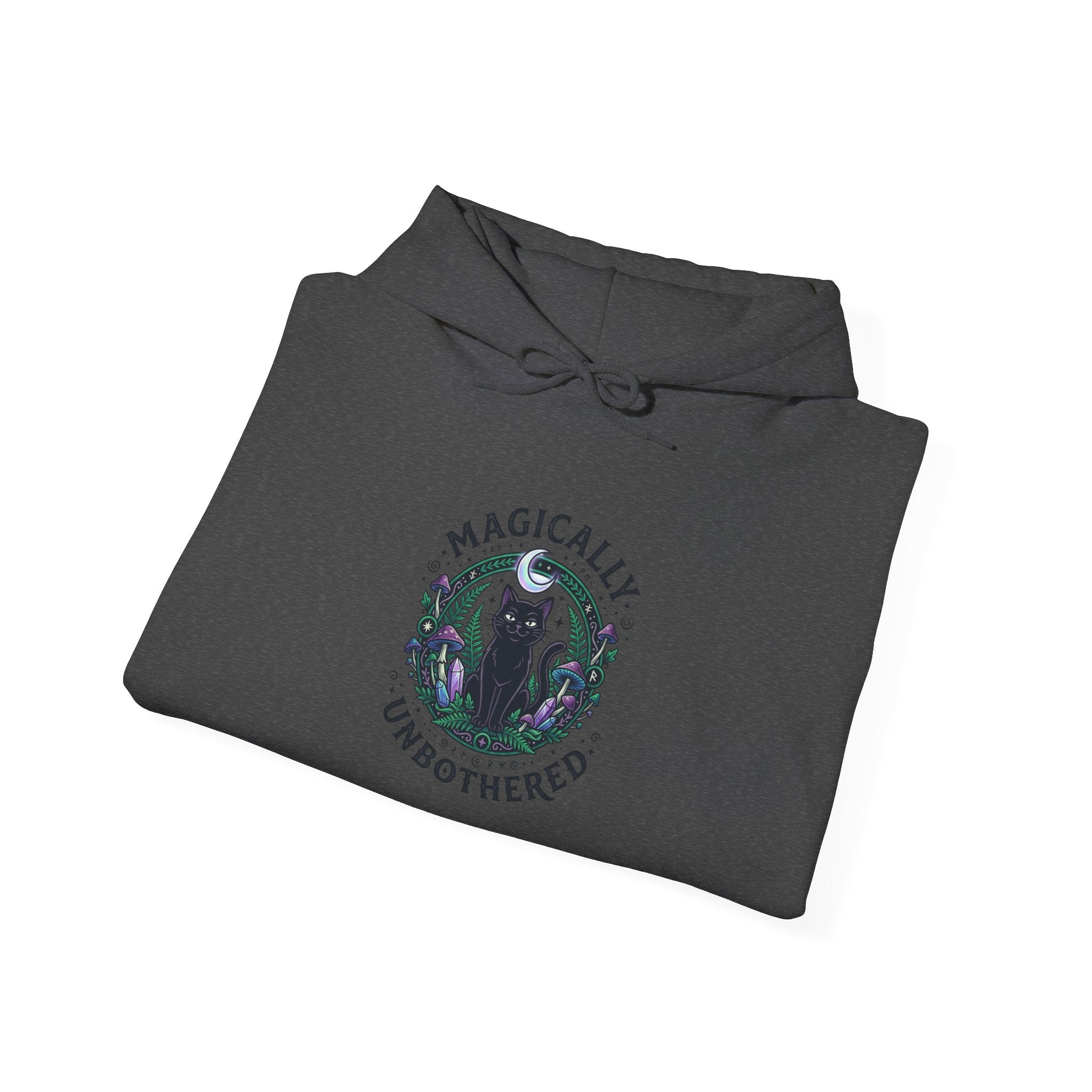 Magically Unbothered Hoodie | witchy, goblincore, chaos energy