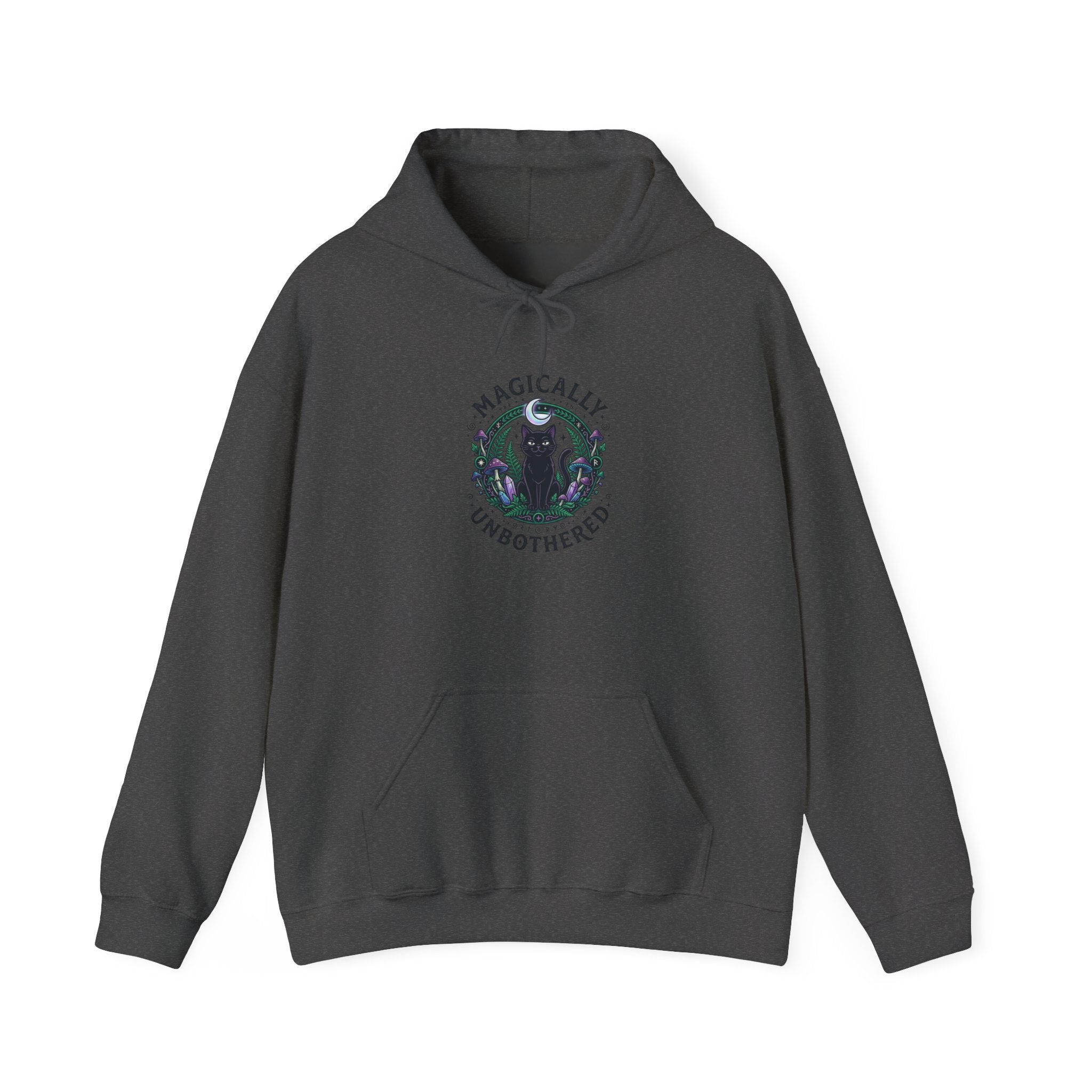 Magically Unbothered Hoodie | witchy, goblincore, chaos energy