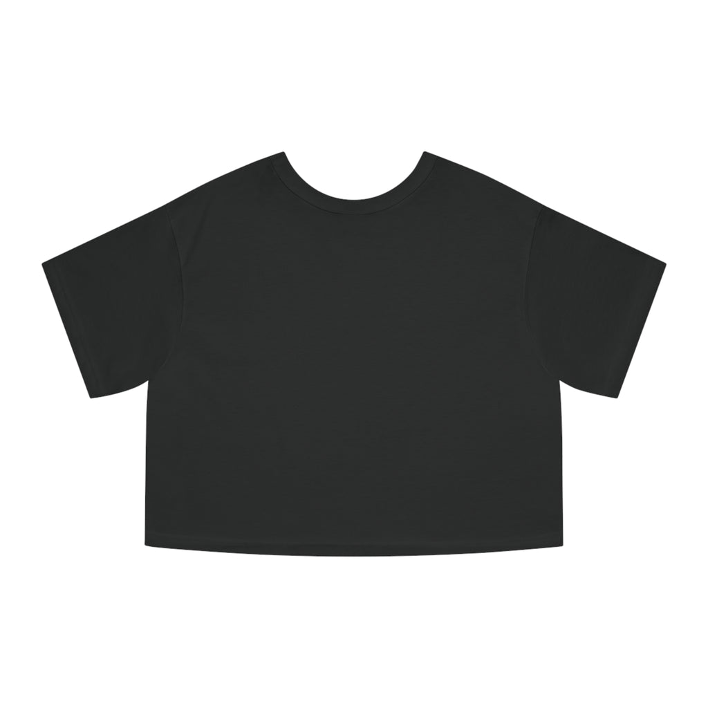 Psychedelic Mushroom & Forest Cropped Tee
