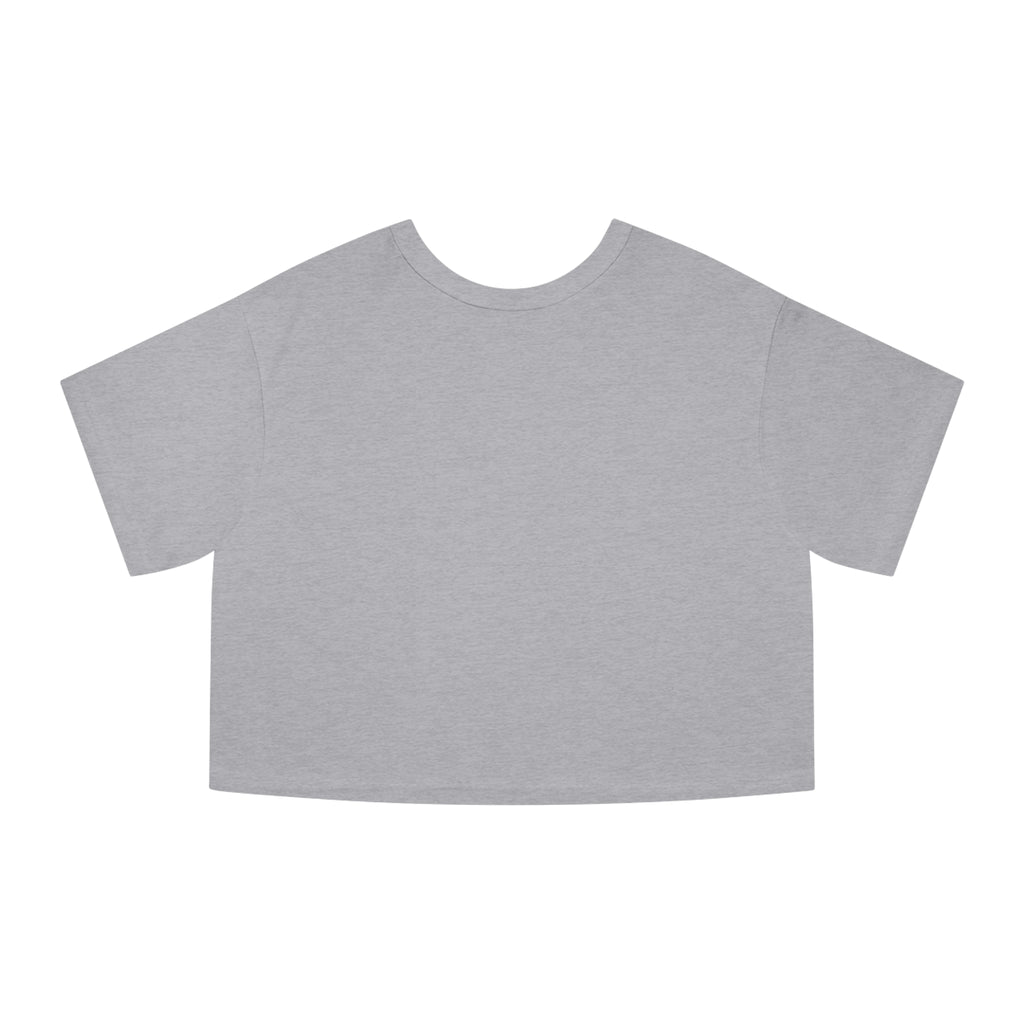 Psychedelic Mushroom & Forest Cropped Tee