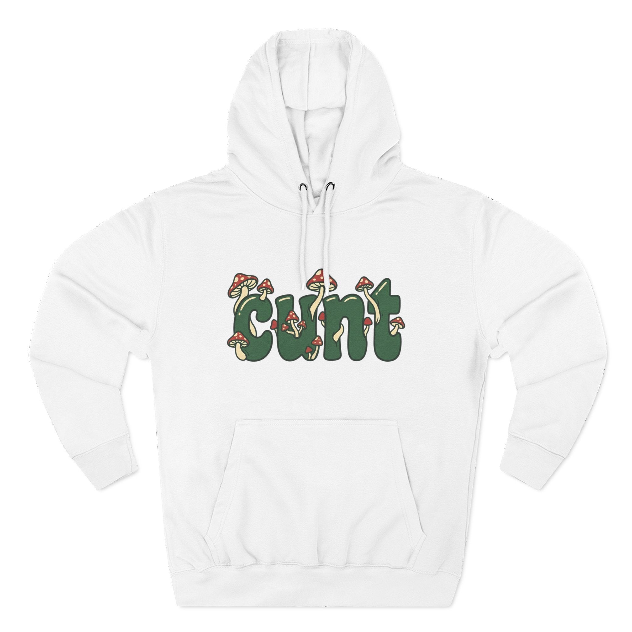 Whimsical Cunt & Mushroom Hoodie
