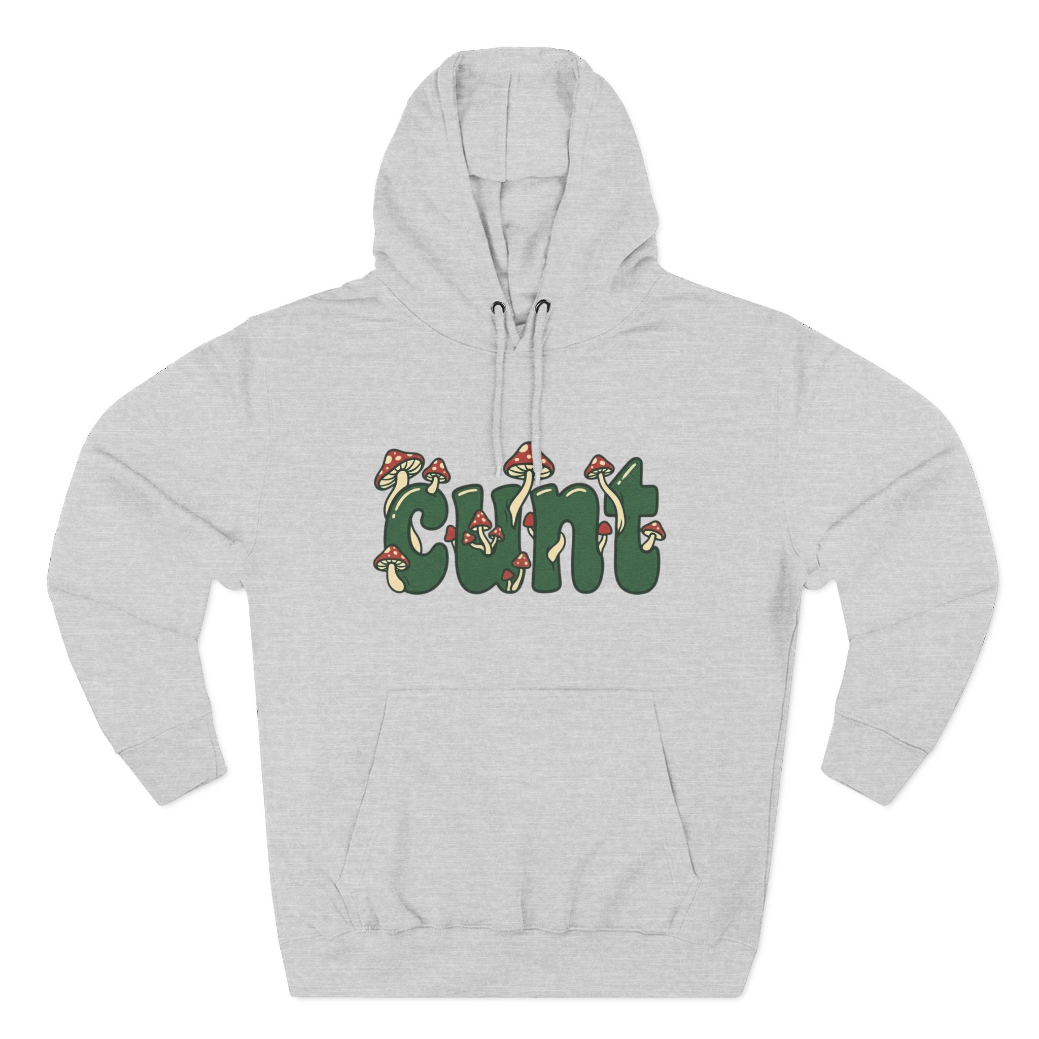 Whimsical Cunt & Mushroom Hoodie