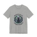 Magically Unbothered Cat Tee | witchy goblincore celestial vibes