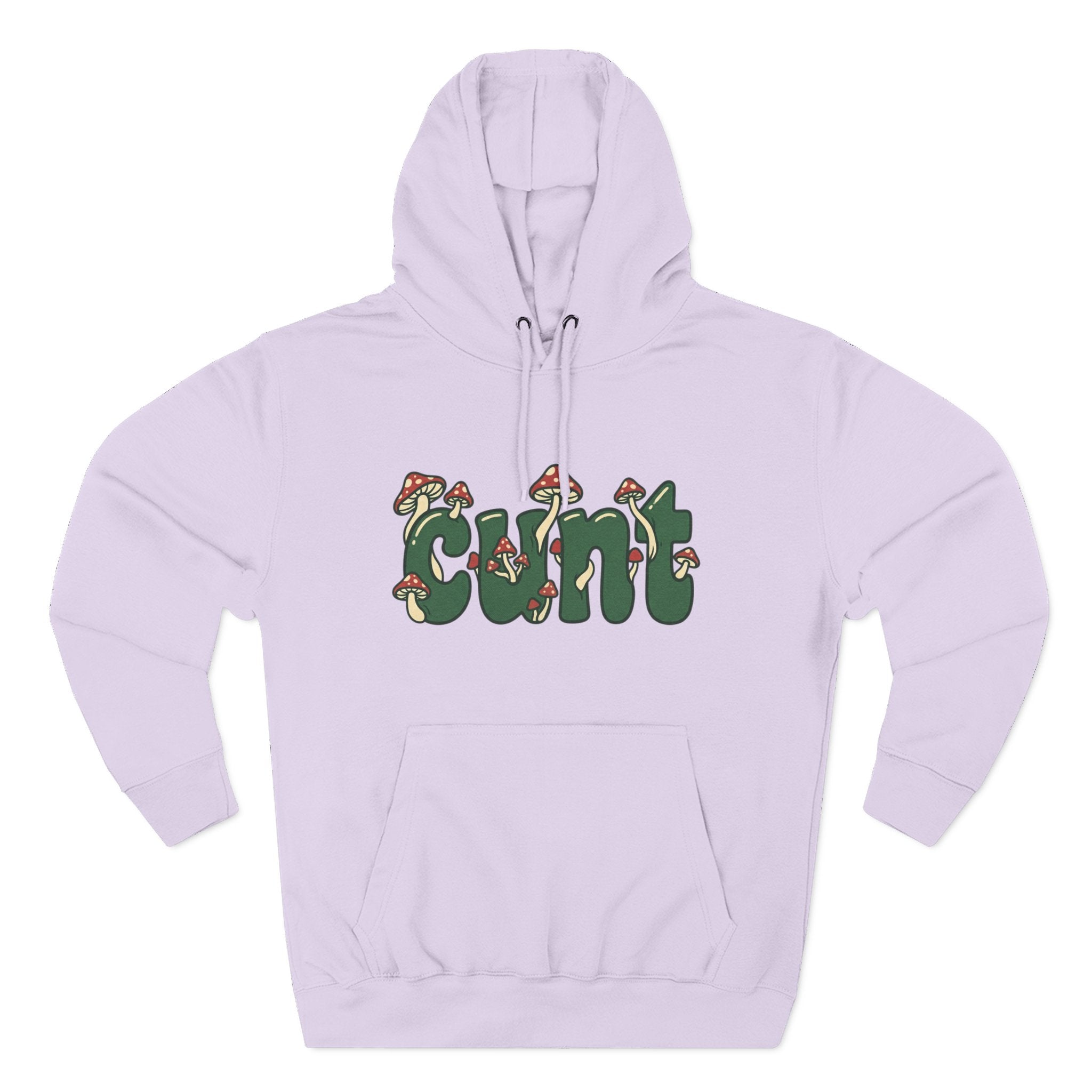 Whimsical Cunt & Mushroom Hoodie