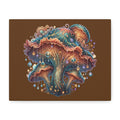 Psychedelic Mushroom Art Canvas – Colorful Fantasy Fungi Wall Decor
