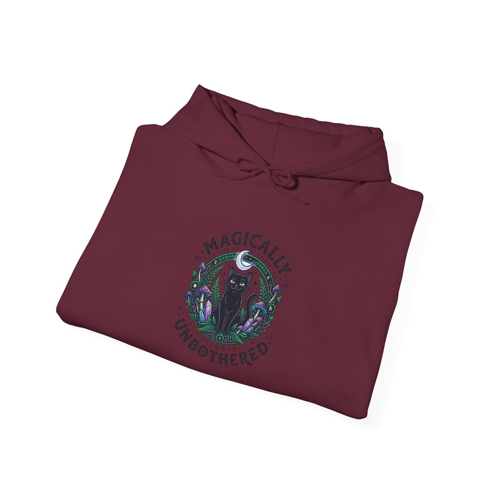 Magically Unbothered Hoodie | witchy, goblincore, chaos energy