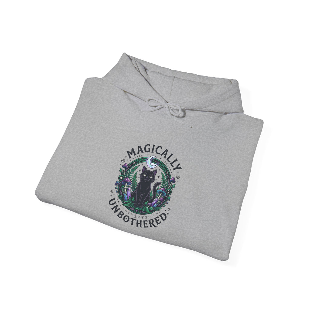 Magically Unbothered Hoodie | witchy, goblincore, chaos energy