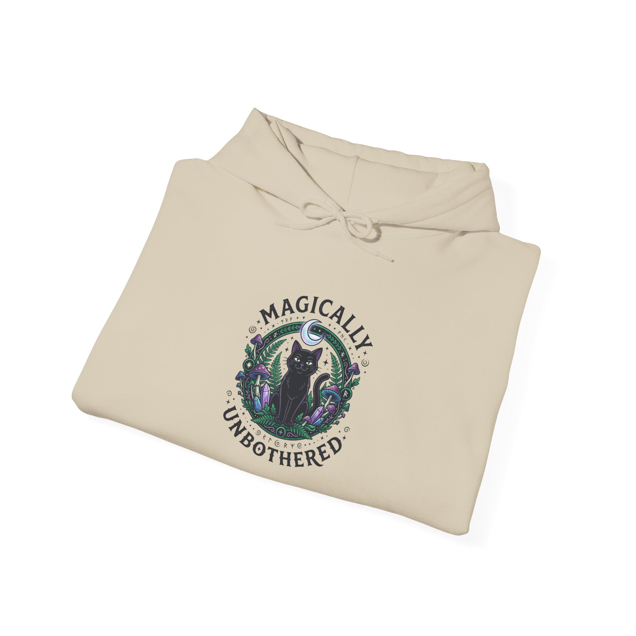 Magically Unbothered Hoodie | witchy, goblincore, chaos energy