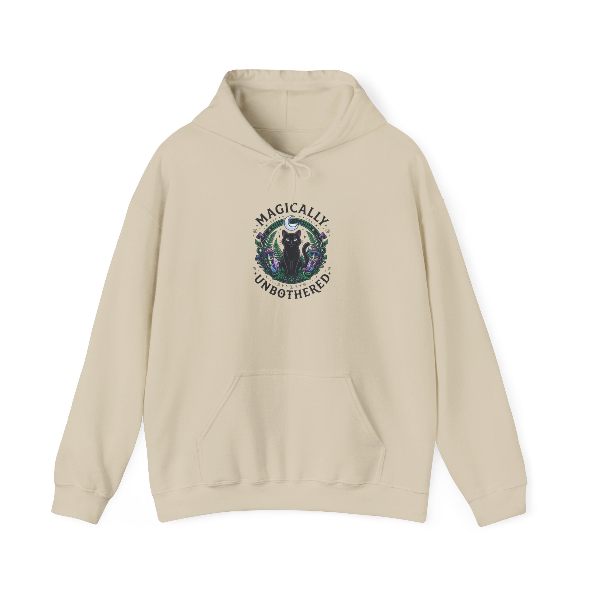 Magically Unbothered Hoodie | witchy, goblincore, chaos energy