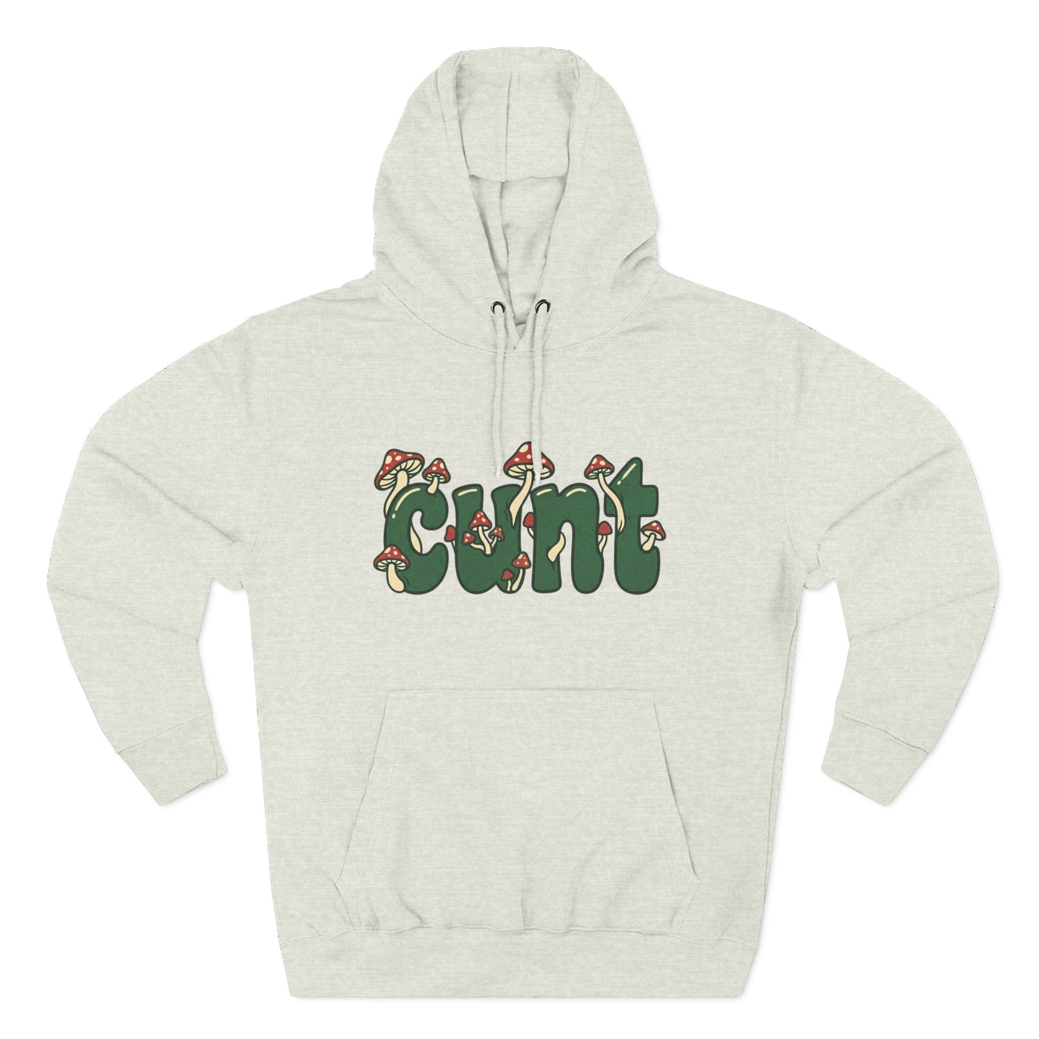 Whimsical Cunt & Mushroom Hoodie