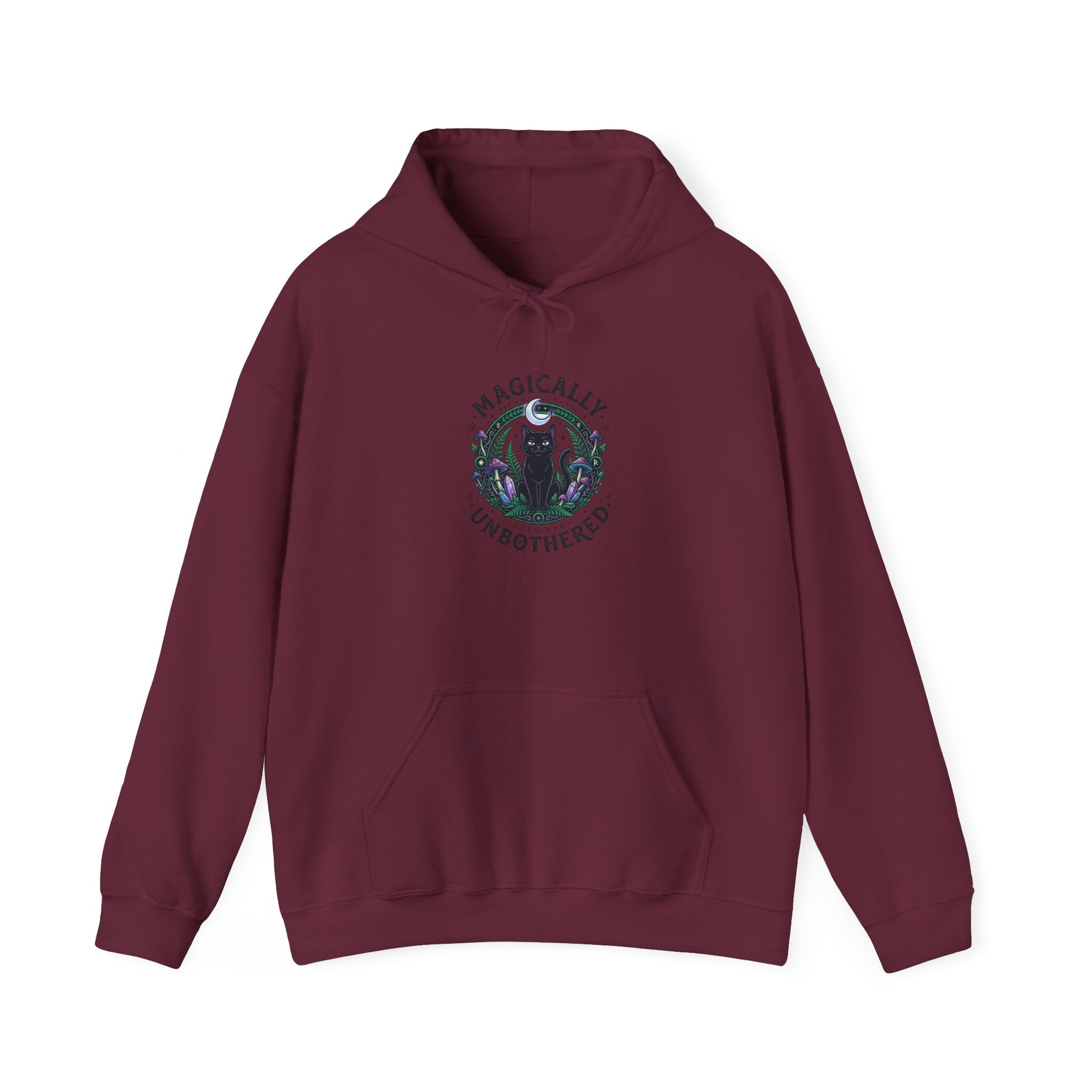 Magically Unbothered Hoodie | witchy, goblincore, chaos energy