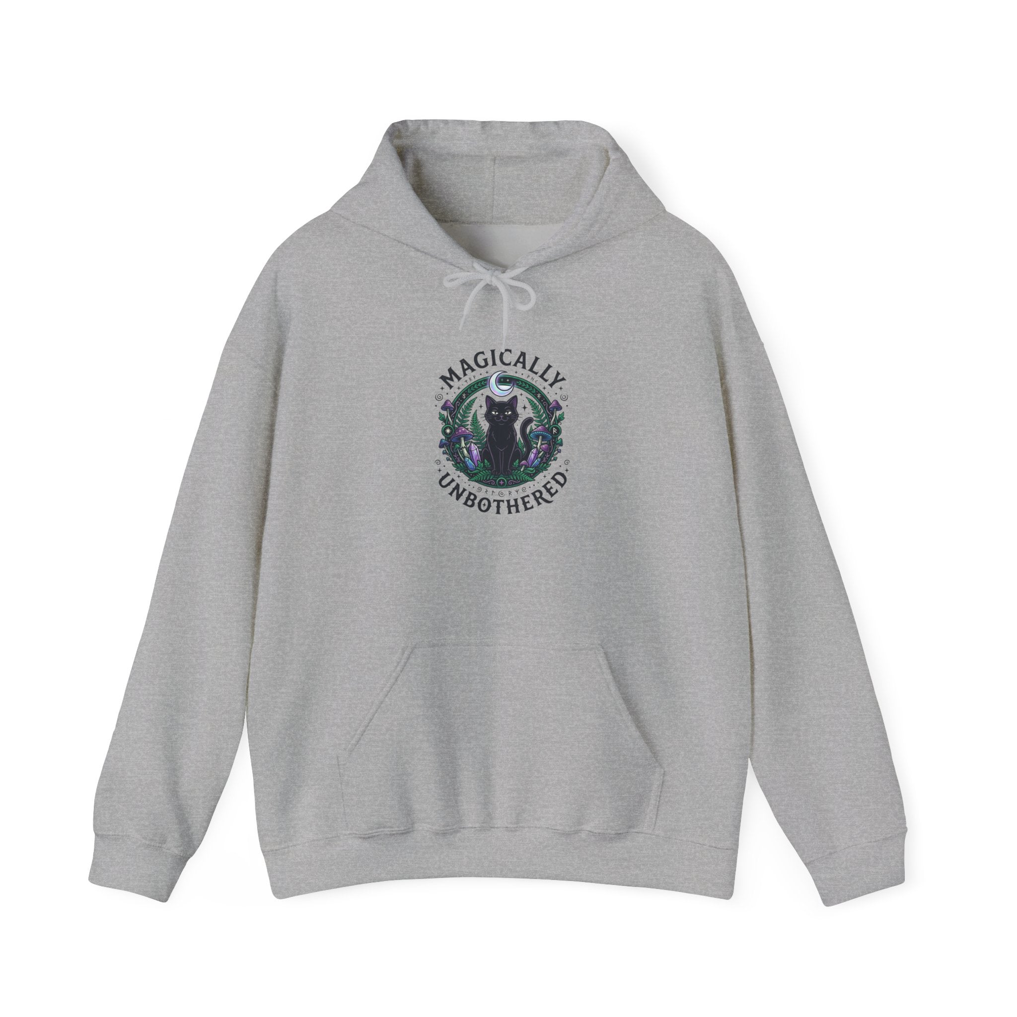 Magically Unbothered Hoodie | witchy, goblincore, chaos energy